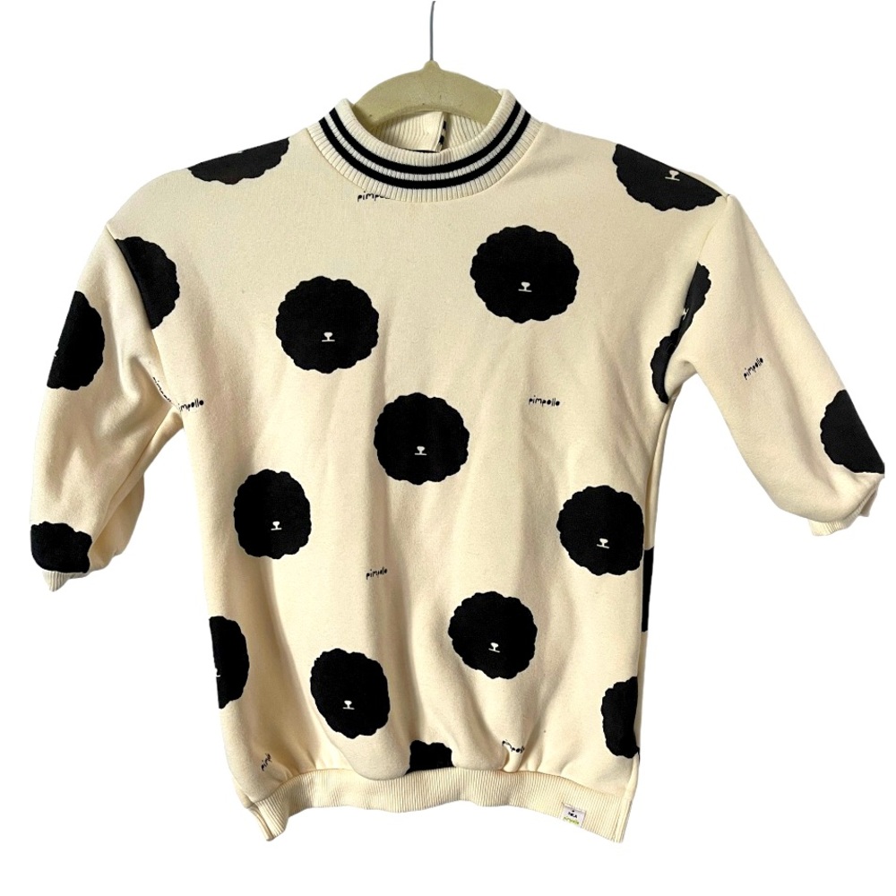 Pimpollo I’ll Kids Fleece Terry Lined Graphic Sweatshirt Boutique‎ Brand 3T